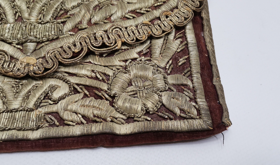 OSMANLI DÖNEMİ SIRMA İŞÇİLİKLİ NADİR KUR'AN-I KERİM KABI