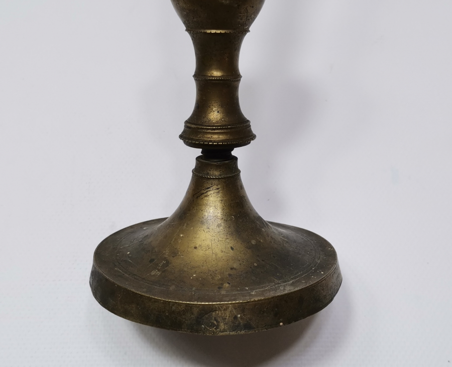 SÜLEYMANİYE DAMGALI OSMANLI DÖNEMİ LALELİ ŞAMDAN