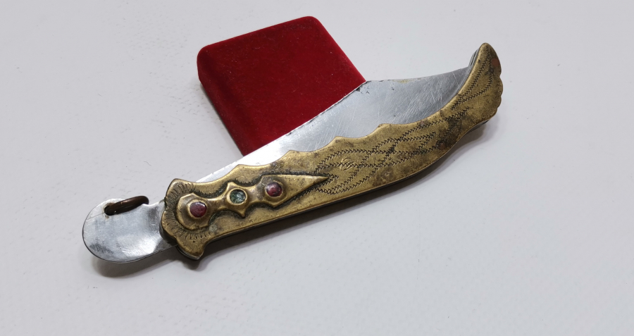 ÜZERİ KALEM İŞÇİLİKLİ OSMANLI DÖNEMİ NADİR ÇAKI