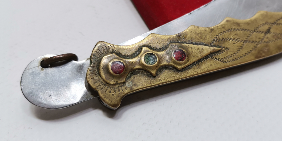 ÜZERİ KALEM İŞÇİLİKLİ OSMANLI DÖNEMİ NADİR ÇAKI