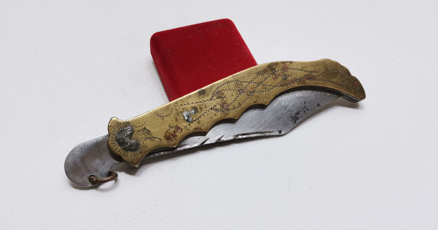 ÜZERİ KALEM İŞÇİLİKLİ OSMANLI DÖNEMİ NADİR ÇAKI