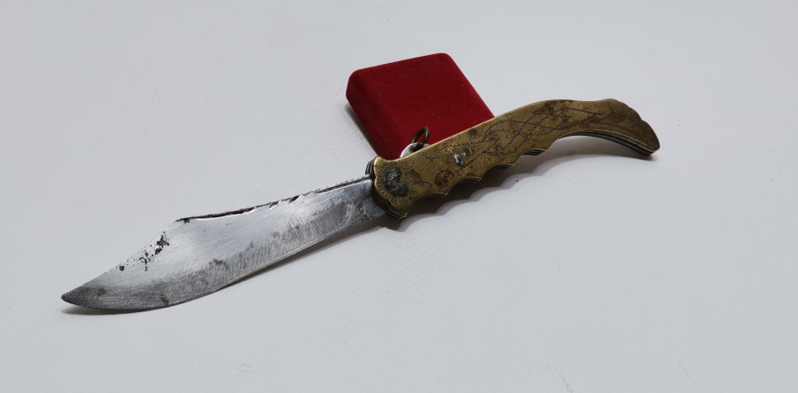 ÜZERİ KALEM İŞÇİLİKLİ OSMANLI DÖNEMİ NADİR ÇAKI