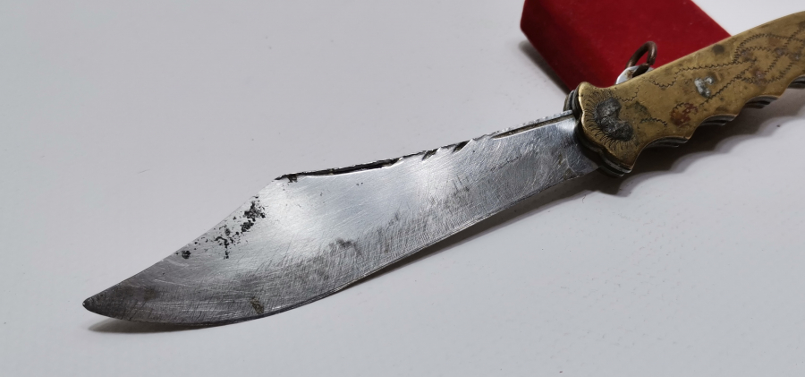 ÜZERİ KALEM İŞÇİLİKLİ OSMANLI DÖNEMİ NADİR ÇAKI