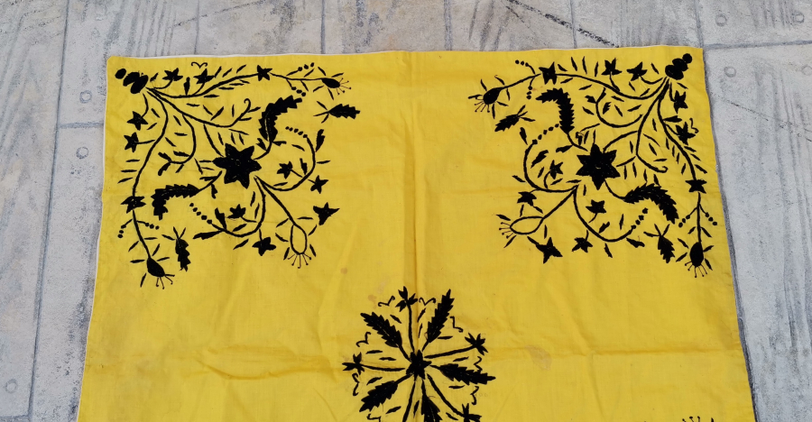 OSMANLI DÖNEMİ TAMAMI EL İŞLEMESİ NADİR NALIN BOHÇASI