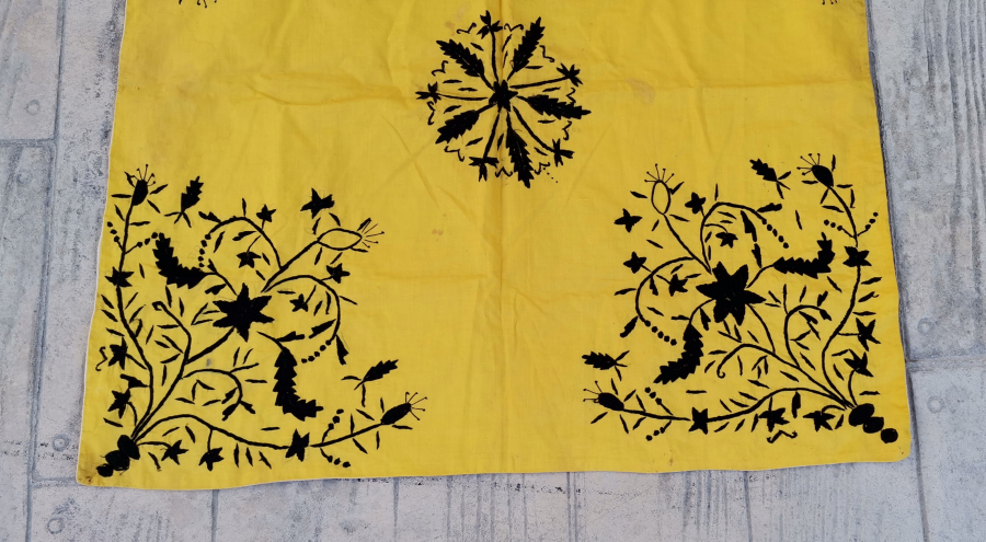 OSMANLI DÖNEMİ TAMAMI EL İŞLEMESİ NADİR NALIN BOHÇASI