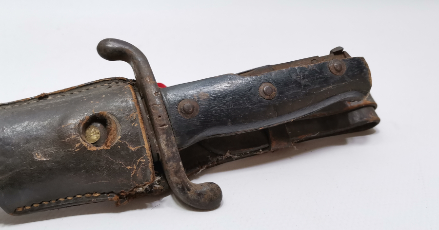 DERİ APARATIYLA ÇOK NADİR 1. DÜNYA SAVAŞI OSMANLICA YAZILI TOPÇU KASATURASI