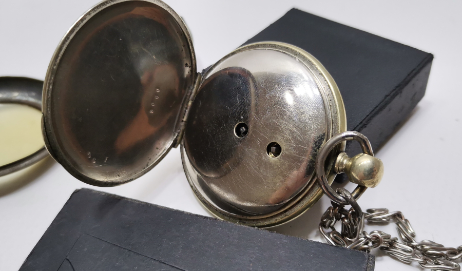 OSMANLI DÖNEMİ DENT LONDON MARKA KURMALI CEP SAATİ