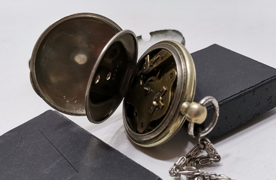 OSMANLI DÖNEMİ DENT LONDON MARKA KURMALI CEP SAATİ