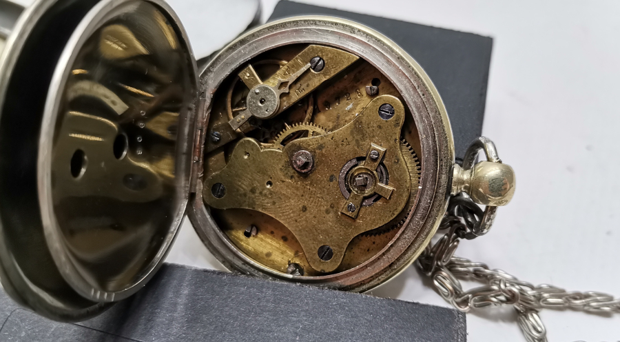 OSMANLI DÖNEMİ DENT LONDON MARKA KURMALI CEP SAATİ