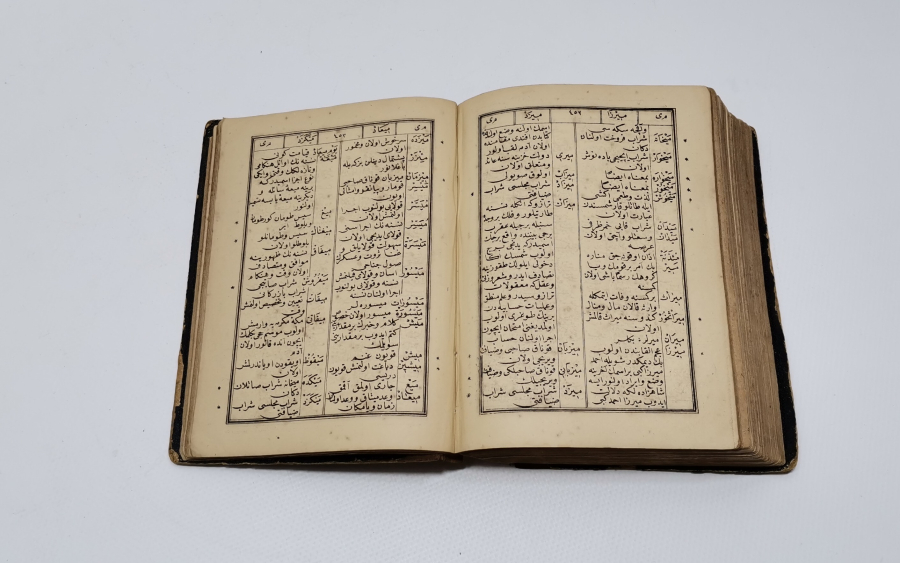 OSMANLI DÖNEMİ DEV BOYA OSMANLICA SÖZLÜK