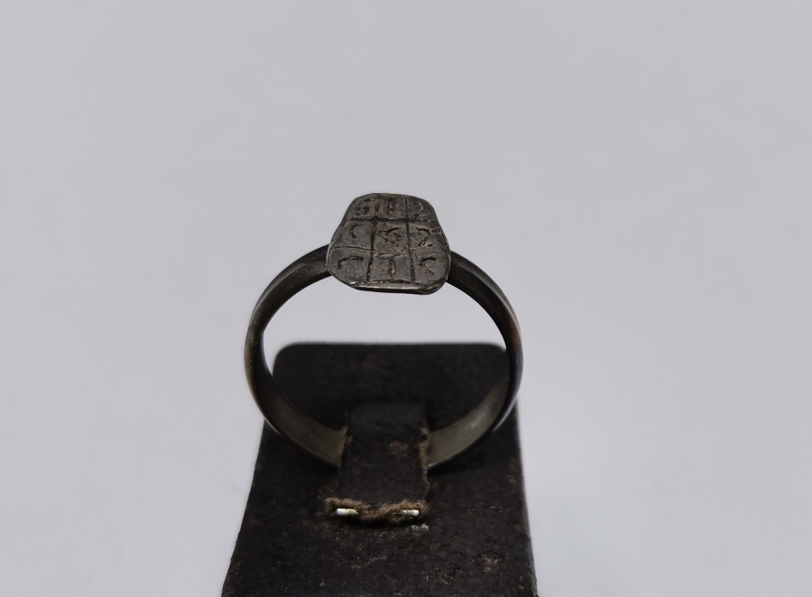 OSMANLI DÖNEMİ EBCEDLİ GÜMÜŞ TILSIM YÜZÜK