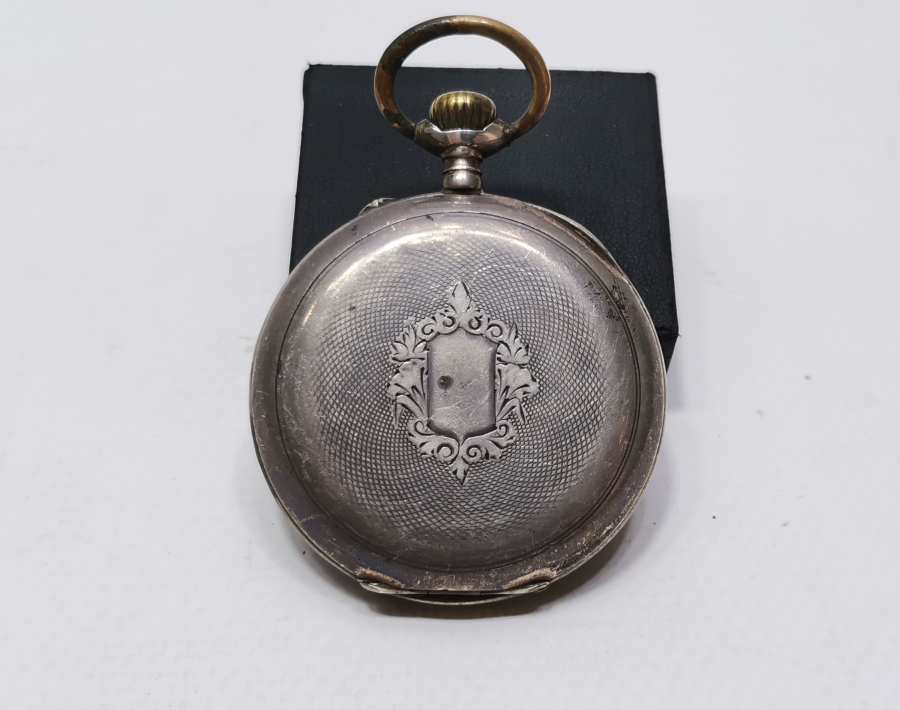 OSMANLI DÖNEMİ GÜMÜŞ KASA CEP SAATİ