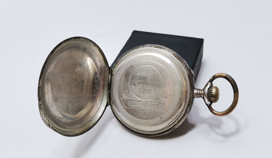 OSMANLI DÖNEMİ GÜMÜŞ KASA CEP SAATİ