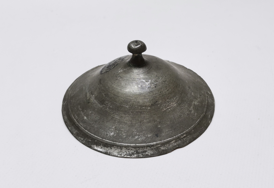 OSMANLI DÖNEMİ SARAY İŞİ BAKIR SAHAN KAPAĞI