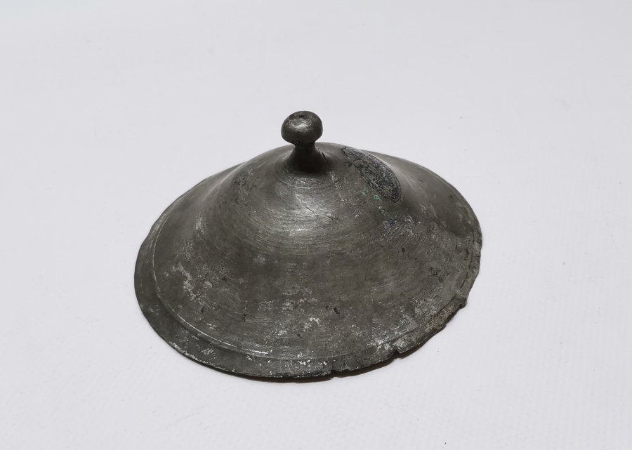 OSMANLI DÖNEMİ SARAY İŞİ BAKIR SAHAN KAPAĞI