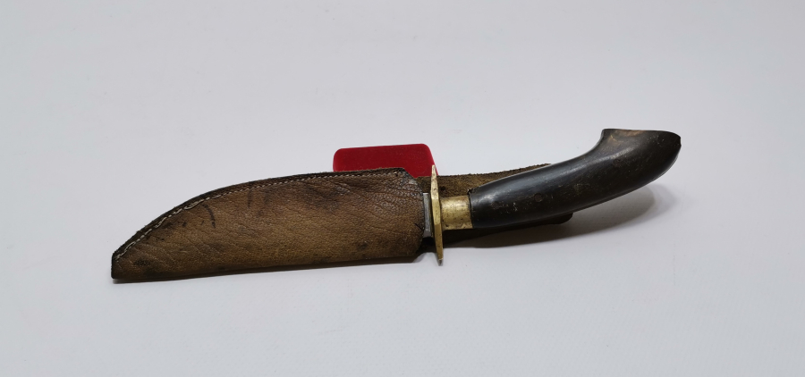 ÖZEL YAPIM BURSA İŞİ BOYNUZ SAPLI AVCI BIÇAĞI