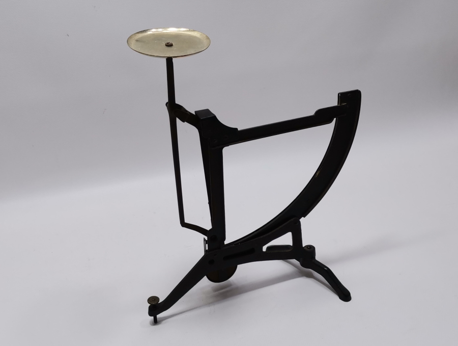 PORSELEN KADRANLI ANTİKA POSTA TERAZİSİ - MEKTUP TERAZİSİ