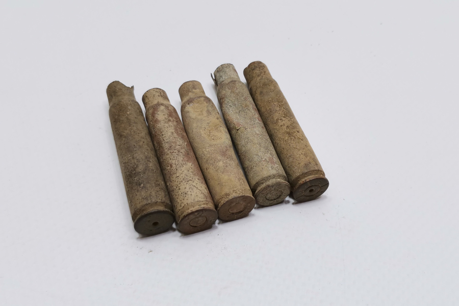 1. DÜNYA SAVAŞI DÖNEMİ OSMANLI MAVZER MERMİSİ KOVANLARI LOTU