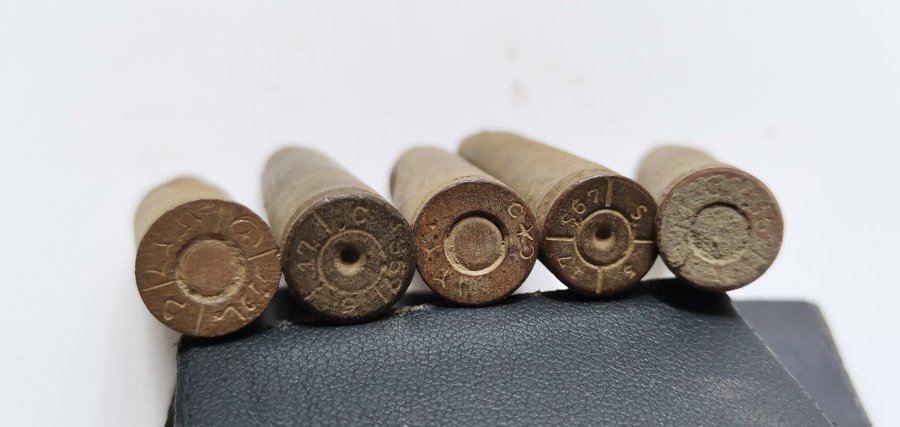 1. DÜNYA SAVAŞI DÖNEMİ OSMANLI MAVZER MERMİSİ KOVANLARI LOTU