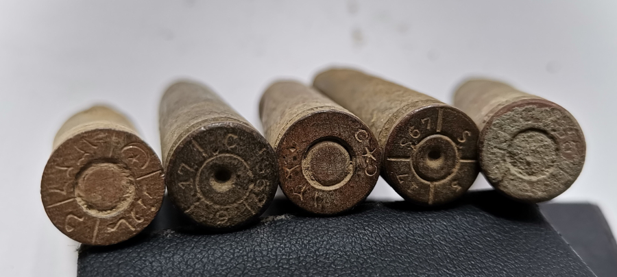 1. DÜNYA SAVAŞI DÖNEMİ OSMANLI MAVZER MERMİSİ KOVANLARI LOTU