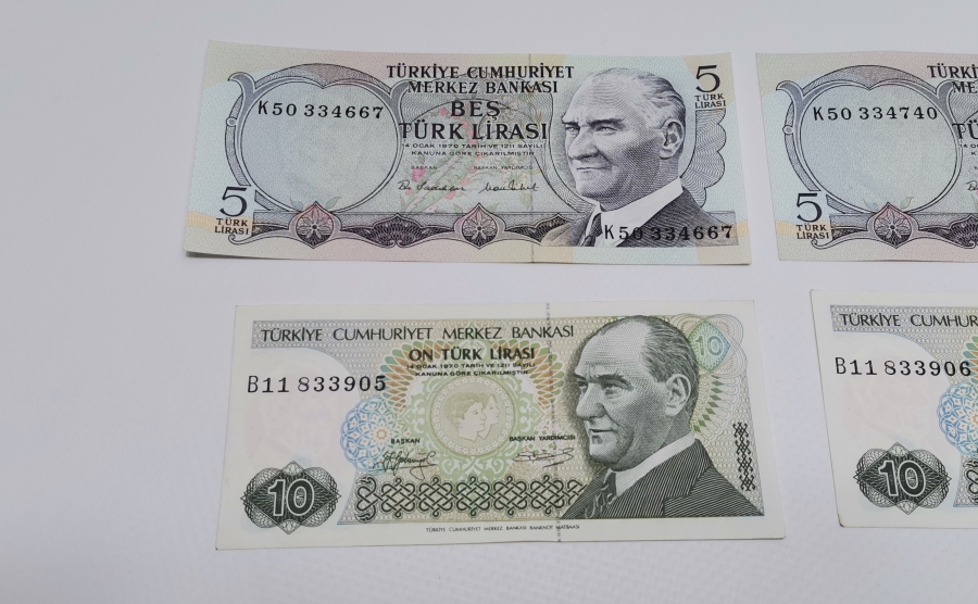 ÇİL KONDİSYONDA  ANTİKA KAĞIT PARA LOTU