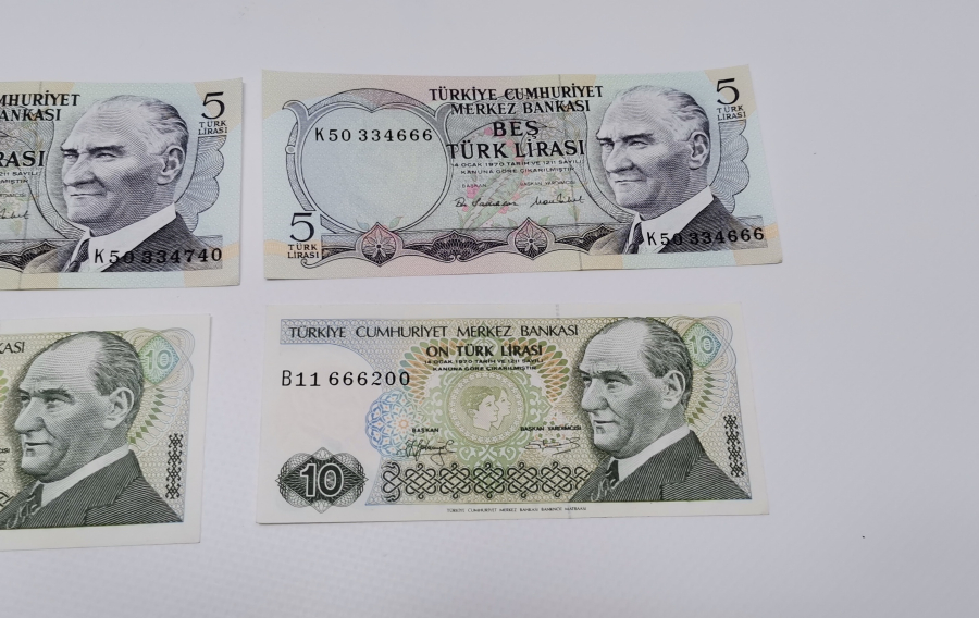 ÇİL KONDİSYONDA  ANTİKA KAĞIT PARA LOTU