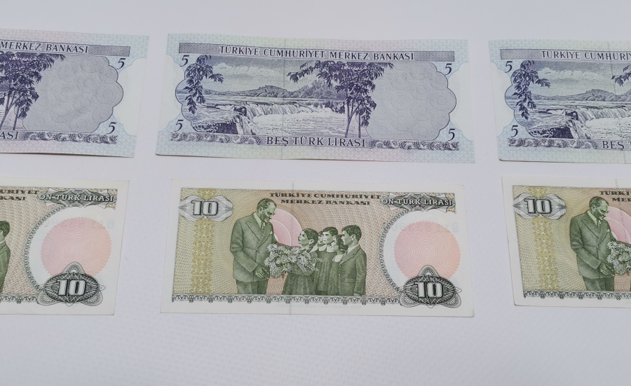 ÇİL KONDİSYONDA  ANTİKA KAĞIT PARA LOTU