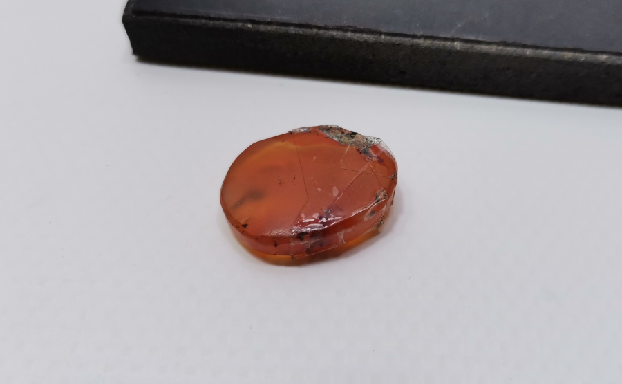 OSMANLI DÖNEMİ AKİK ÜZERİ EL KAZIMA YÜZÜK TAŞI