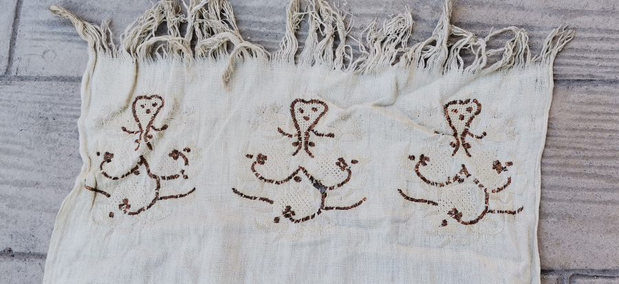 OSMANLI DÖNEMİ DEV BOYDA ÇOK NADİR GELİN UÇKURU 