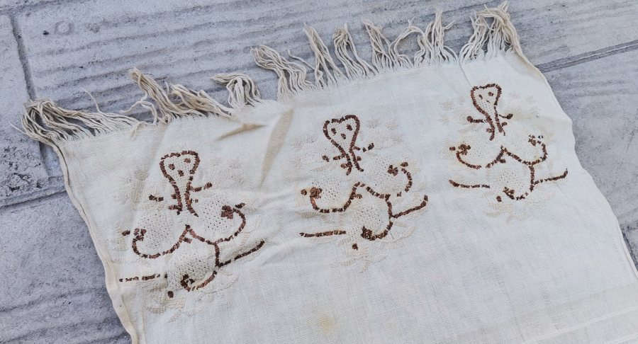 OSMANLI DÖNEMİ DEV BOYDA ÇOK NADİR GELİN UÇKURU 