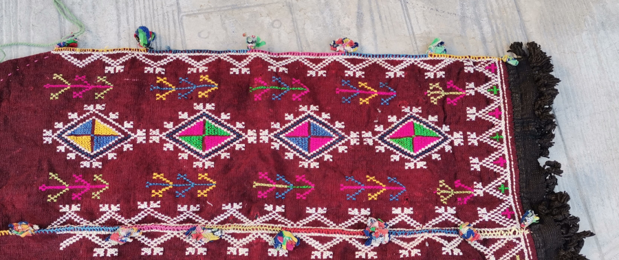 OSMANLI DÖNEMİ EL DOKUMA BERGAMA YÖRESİ FUTA - ÖNLÜK