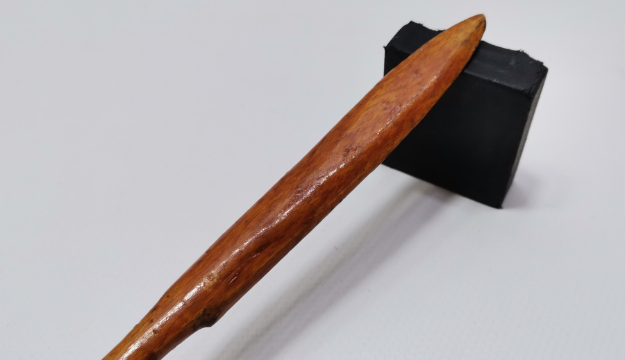 OSMANLI DÖNEMİ KÖK BOYALI TAHTA KAŞIK