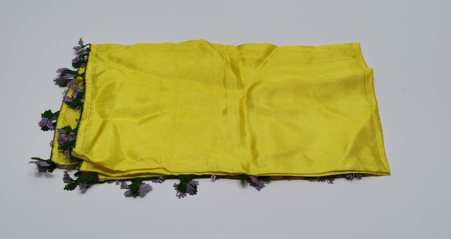 OSMANLI DÖNEMİ OYALI İPEK YAZMA