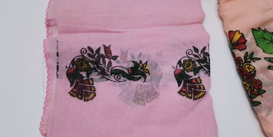 OSMANLI DÖNEMİ TOKAT İŞİ İPEKLİ YAZMA LOTU