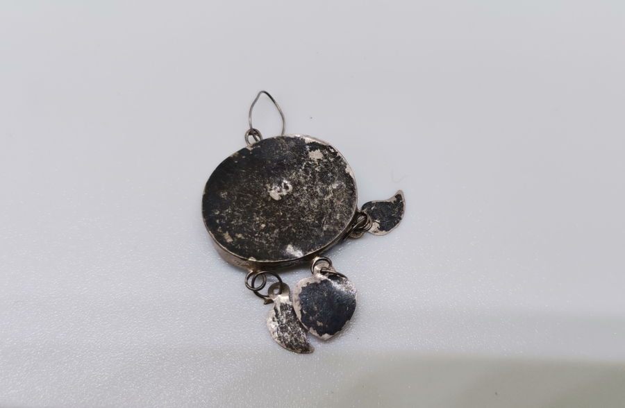 ANTİKA GÜMÜŞ BEBEK NAZARLIĞI