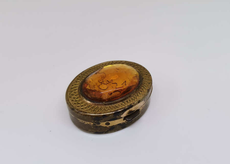 AVRUPA YAPIMI ANTİKA ENFİYE KUTUSU