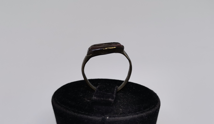 KANTAŞI ÜZERİ AY AY YILDIZLI OSMANLI YÜZÜK