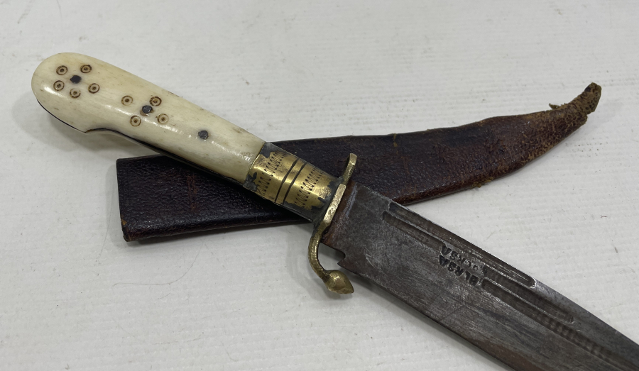 KEMİK SAPLI BURSA İŞİ KABADAYI KAMASI