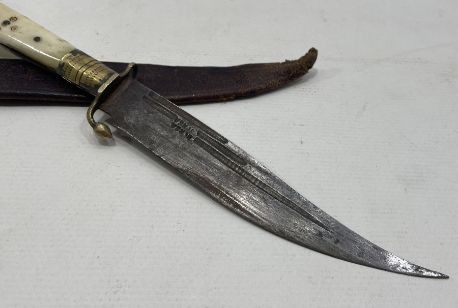 KEMİK SAPLI BURSA İŞİ KABADAYI KAMASI