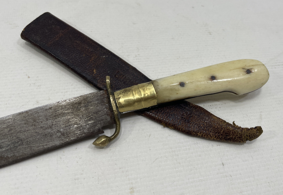 KEMİK SAPLI BURSA İŞİ KABADAYI KAMASI