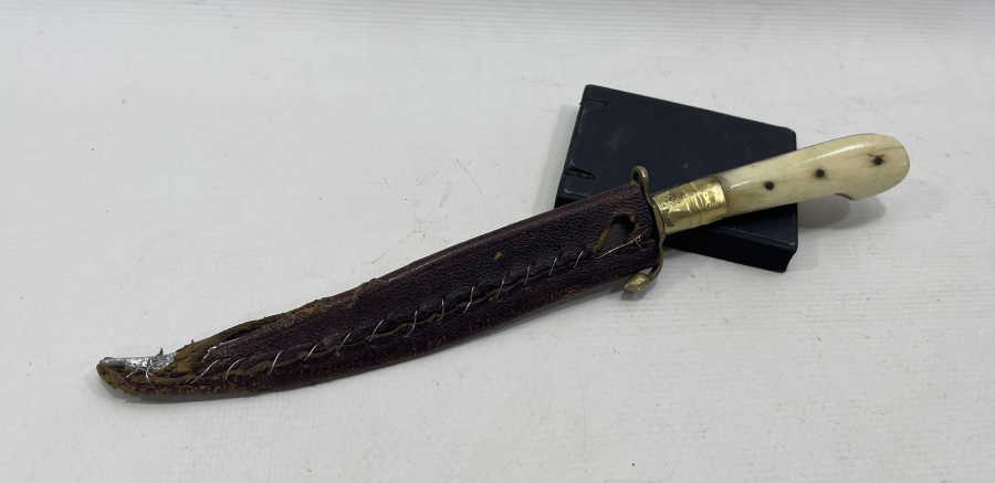 KEMİK SAPLI BURSA İŞİ KABADAYI KAMASI