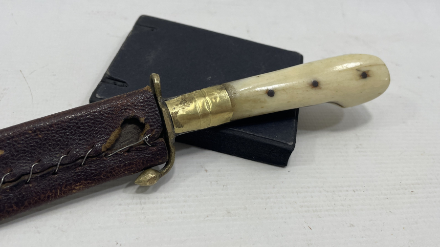 KEMİK SAPLI BURSA İŞİ KABADAYI KAMASI