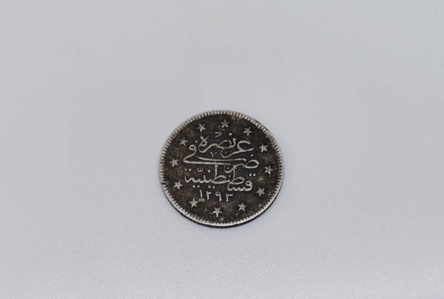 KOLEKSİYONLUK ABDÜLHAMİD HAN DÖNEMİ GÜMÜŞ 2 KURUŞ