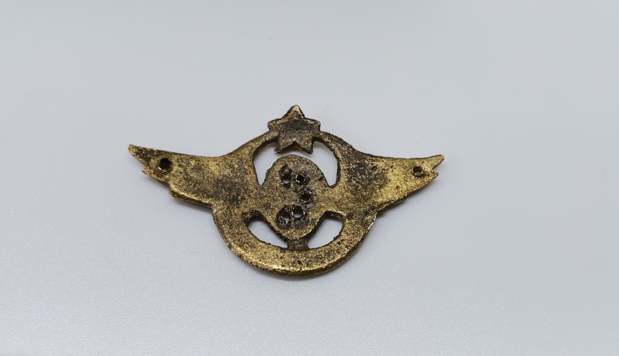 OSMANLI DÖNEMİ ÇOK NADİR KONDÜKTÖR YAKA BRÖVESİ