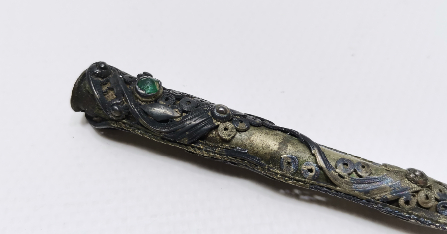 OSMANLI DÖNEMİ MORS DİŞİ EMZİKLİ AĞA İŞİ SİGARA  AĞIZLIĞI