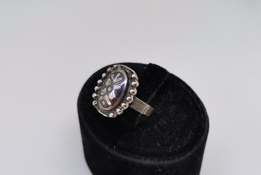 OSMANLI DÖNEMİ ÖZEL YAPIM SAVATLI GÜMÜŞ YÜZÜK