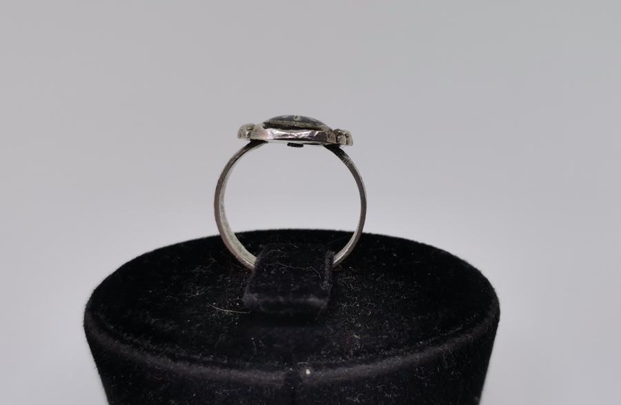 OSMANLI DÖNEMİ ÖZEL YAPIM SAVATLI GÜMÜŞ YÜZÜK