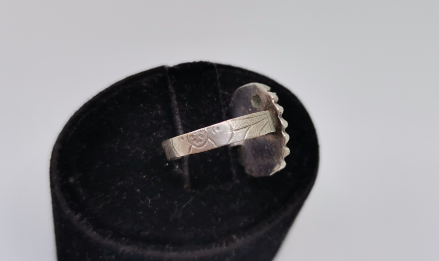 OSMANLI DÖNEMİ ÖZEL YAPIM SAVATLI GÜMÜŞ YÜZÜK