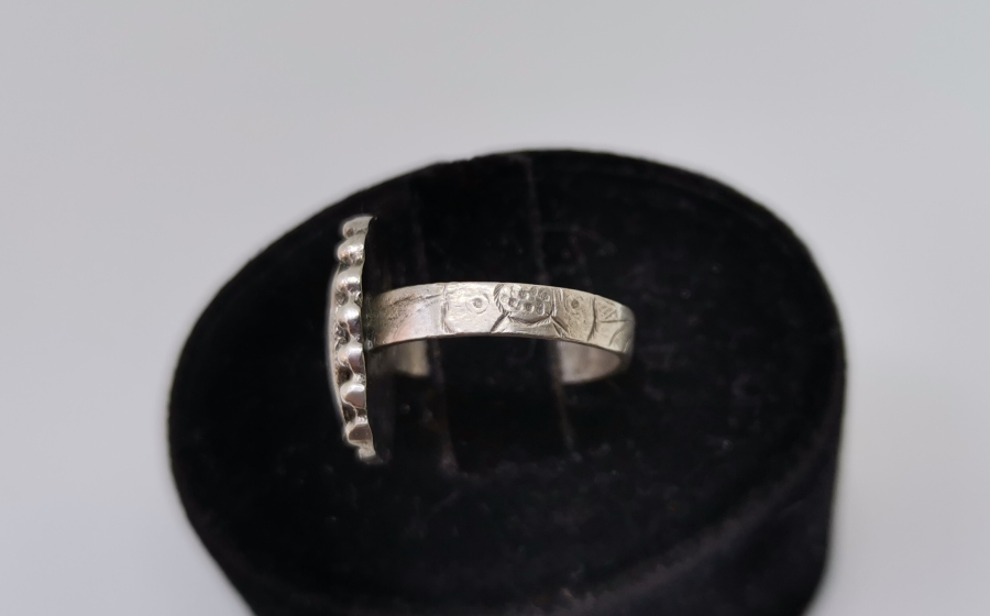 OSMANLI DÖNEMİ ÖZEL YAPIM SAVATLI GÜMÜŞ YÜZÜK