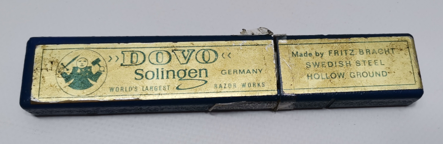 ORJİNAL KUTUSUNDA ANTİKA BERBER USTURASI